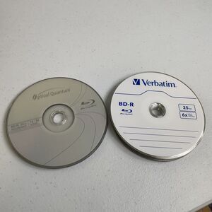 12 BD-R Unused Discs Blu Ray 25gb 7 Verbatim 5 Optical Quantum New Open Box